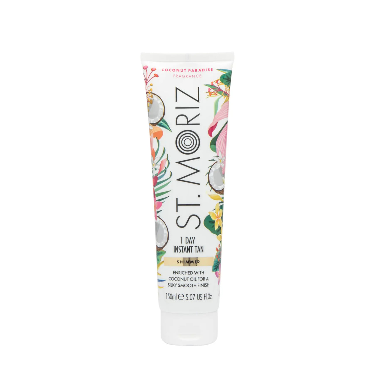 St.Moriz Shimmer 1 Day Tan Coconut Paradise 150ml - Бронзатор з легким ефектом засмаги St.Moriz Shimmer 1 Day Tan Coconut Paradise 150ml - Бронзатор з легким ефектом засмаги